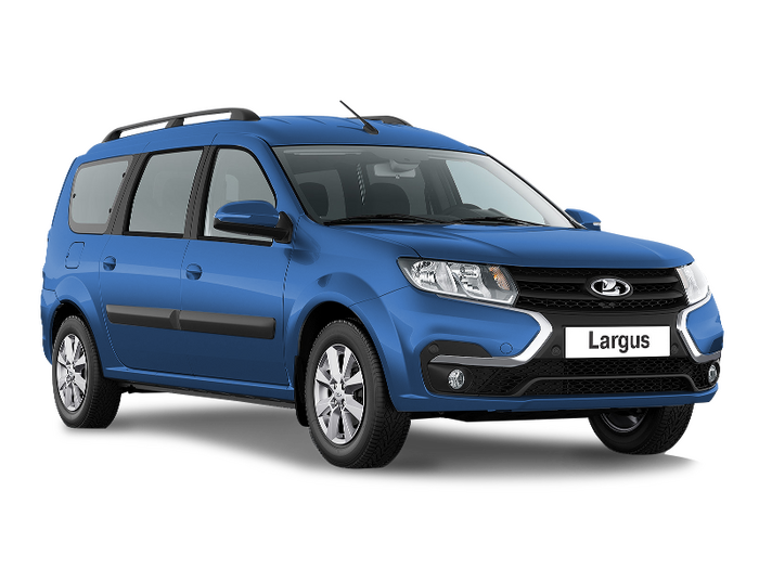 Lada Largus 7 мест Лазурно-синий